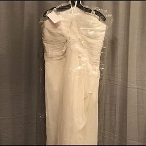 Davids bridal ivory wedding/bridesmaid dress 22